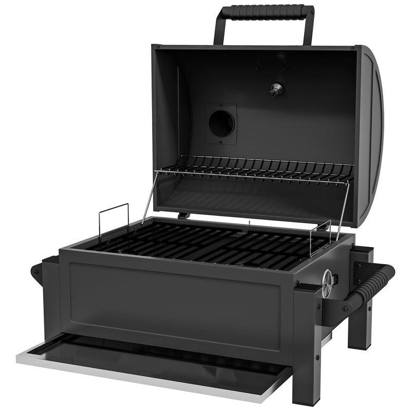 Outsunny 27'' W Portable Charcoal Grill