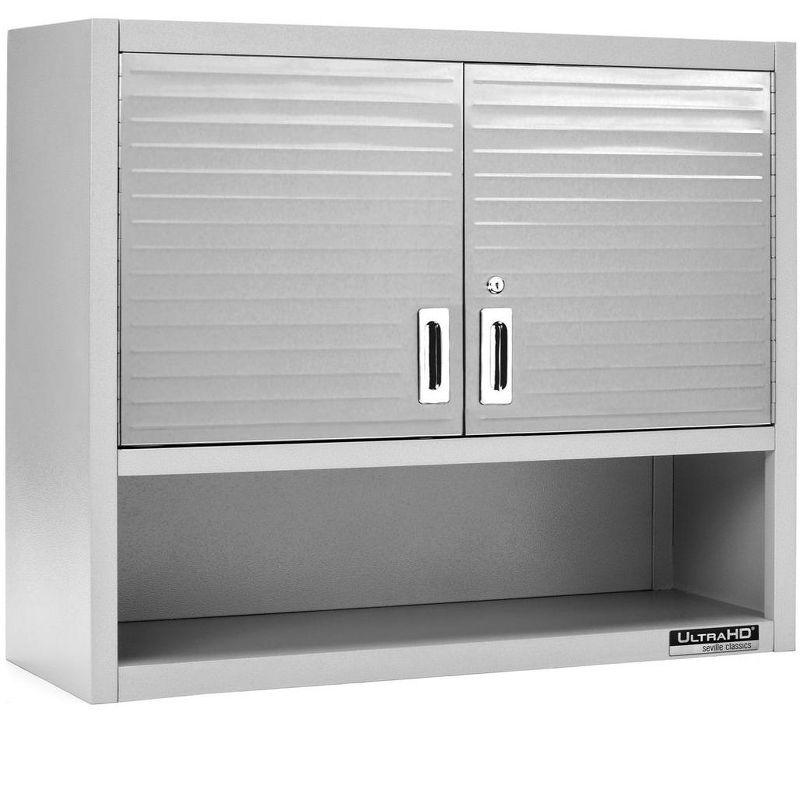 Seville Classics UltraHD Double Door Wall Cabinet, 36" W x 12" D x 30" H