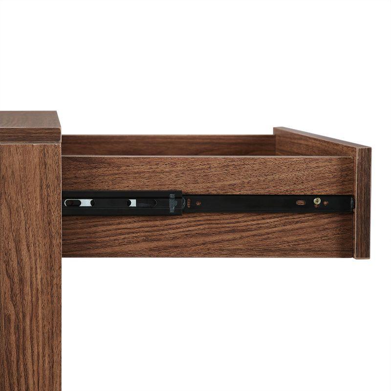 Liam Record Storage End Table Walnut - Crosley