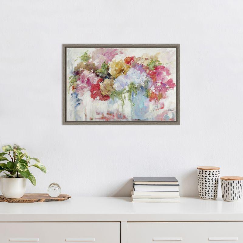 Amanti Art Hope Springs Floral by Mary Parker Buckley Canvas Wall Art Print Framed 23 x 16-in.