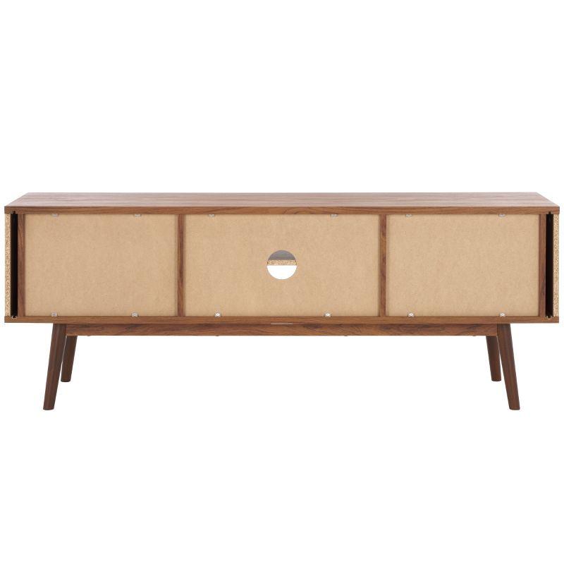 Aphra 2 Door 2 Shelf Media Stand - MED9624 - Walnut - Safavieh