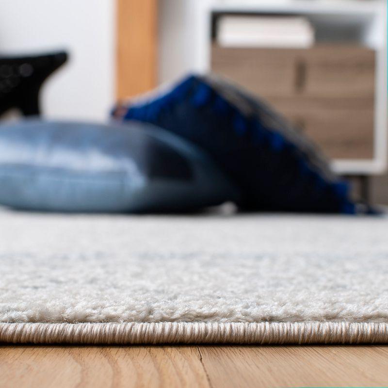 Tulum TUL229 Power Loomed Runner Rug - Ivory/Light Grey - 2'x11' - Safavieh.
