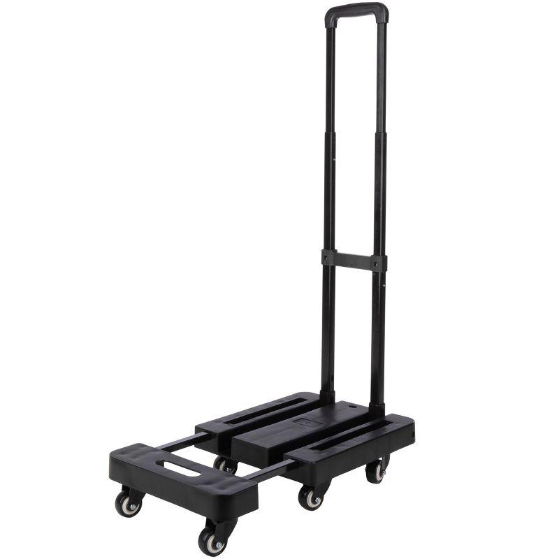Stalwart Stalwart 500lb Max Folding Hand Truck Dolly Cart