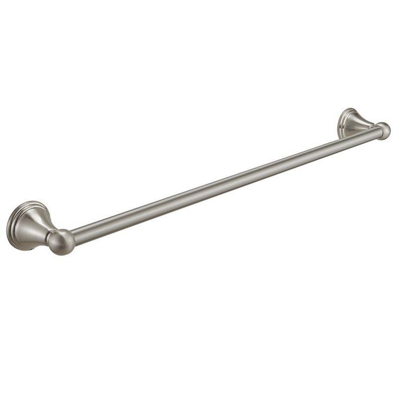 Brushed Nickel 24-Inch Wall Mounted Towel Bar