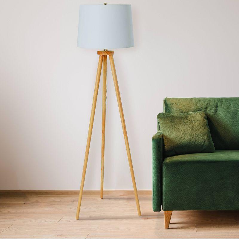 George Oliver Jaycon 63'' Tripod Floor Lamp