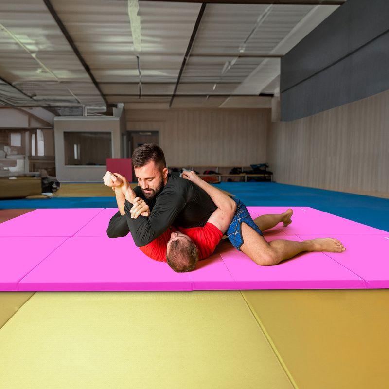 BalanceFrom Fitness BalanceFrom Fitness All Purpose Folding Gymnastics Gym Exercise Mat for Yoga, Aerobics, Pilates, and Martial Arts
