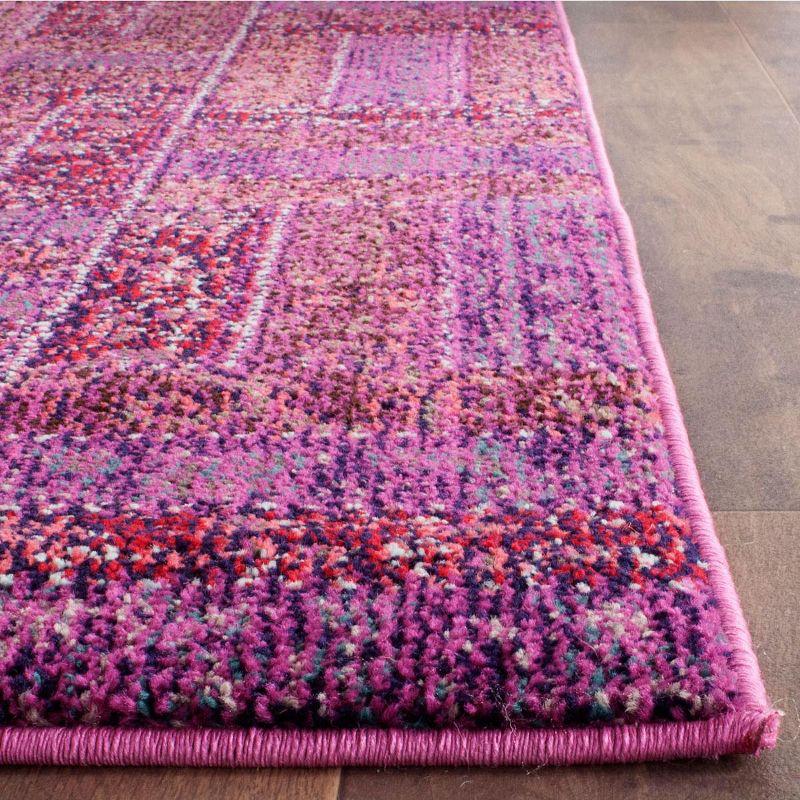 Monaco MNC214 Power Loomed Indoor Accent Rug - Purple/Multi - 3'x5' - Safavieh