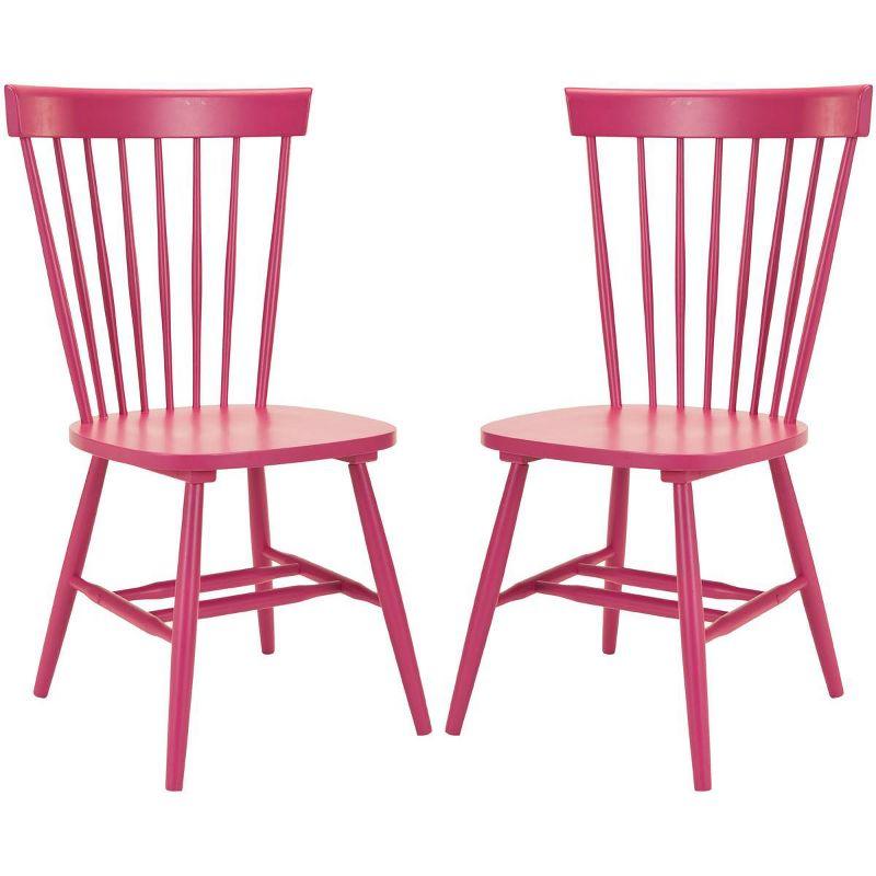 Parker 17"H Spindle Dining Chair (Set of 2)  - Safavieh