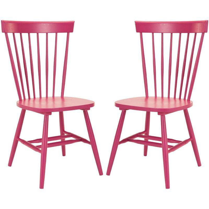 Parker 17"H Spindle Dining Chair (Set of 2)  - Safavieh