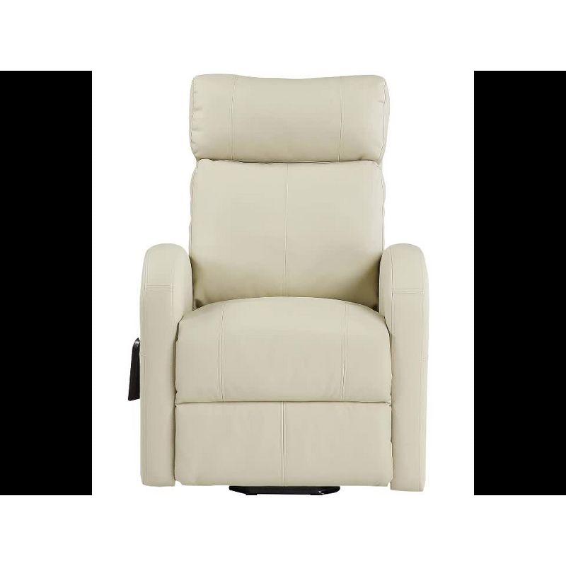 Ricardo 28.4" Wide Faux Leather Power Lift Assist Standard Recliner