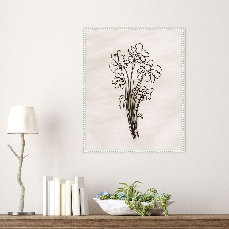 Amanti Art Native Flowers by Dan Meneely Canvas Wall Art Print Framed 16 x 20-in.