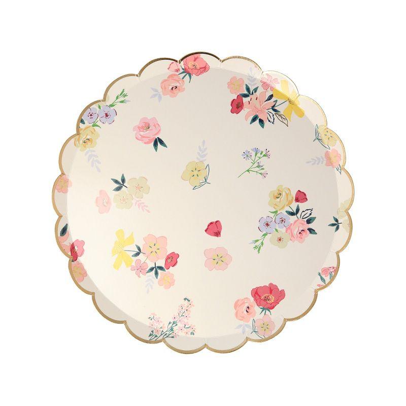 Meri Meri English Garden Side Plates (Pack of 8)