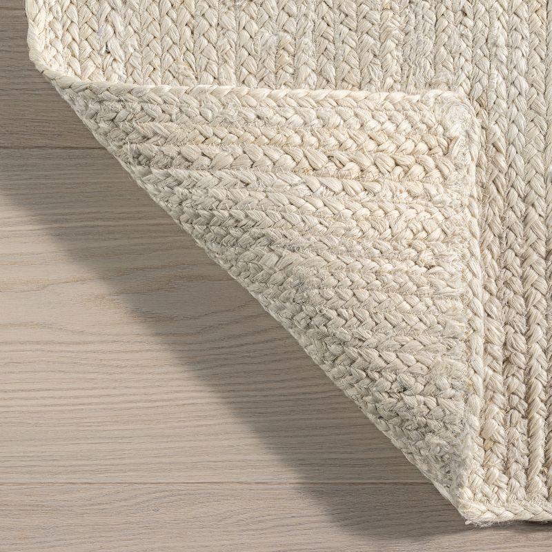 Nuloom Hand Woven Farmhouse Jute Indoor Area Rug