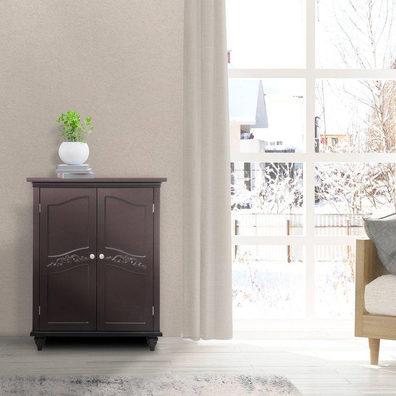 Versailles Floor Cabinet with Two Doors - Elegant Home Fashions