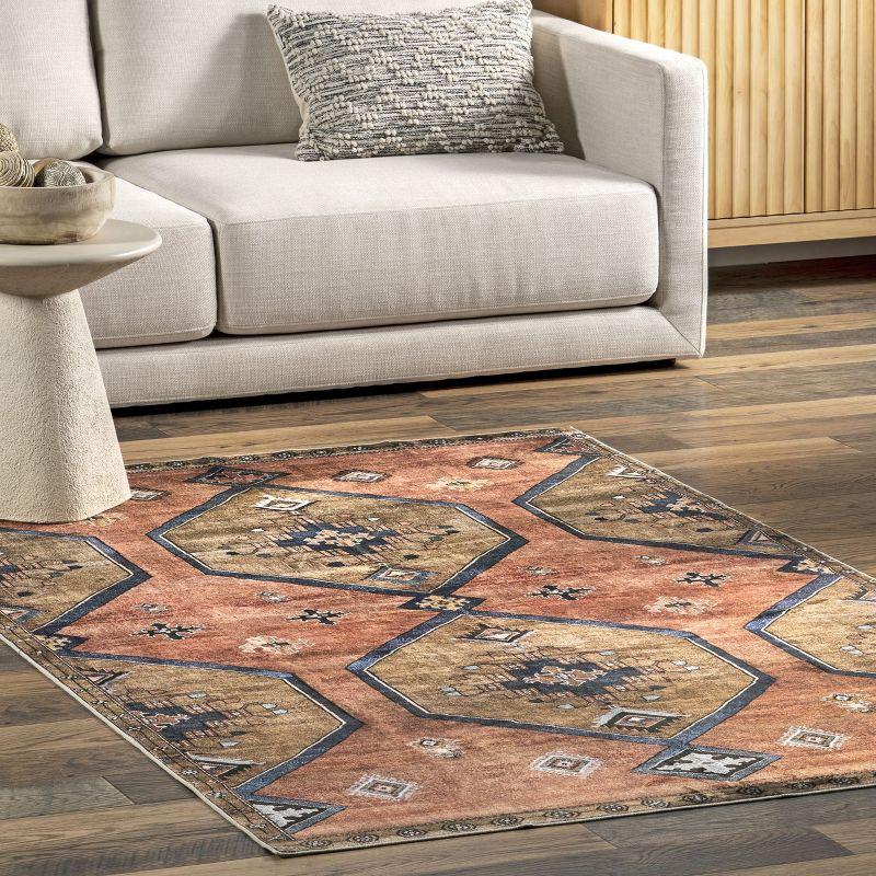 Nuloom Judy Traditional Persian Machine Washable Indoor Area Rug