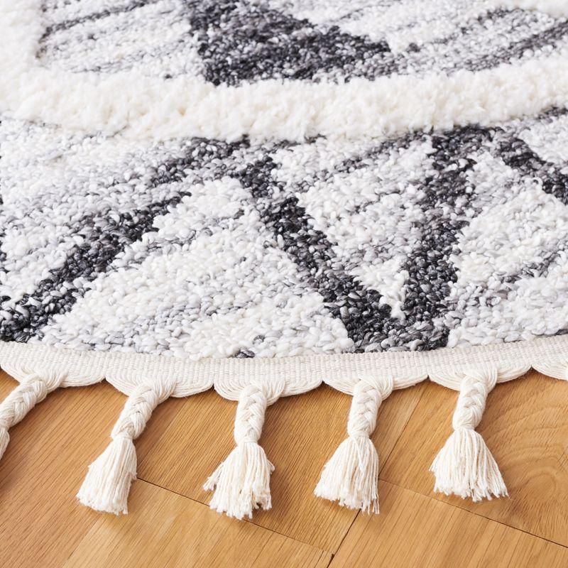 Moroccan Tassel Shag MTS642 Power Loomed Area Rug  - Safavieh