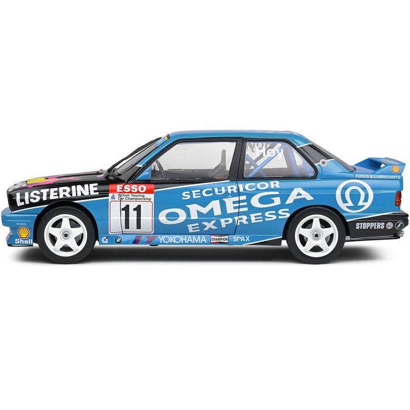 BMW E30 M3 #11 Will Hoy Winner "BTCC (British Touring Car Championship)" (1991) "Competition" 1/18 Diecast Model Car by Solido