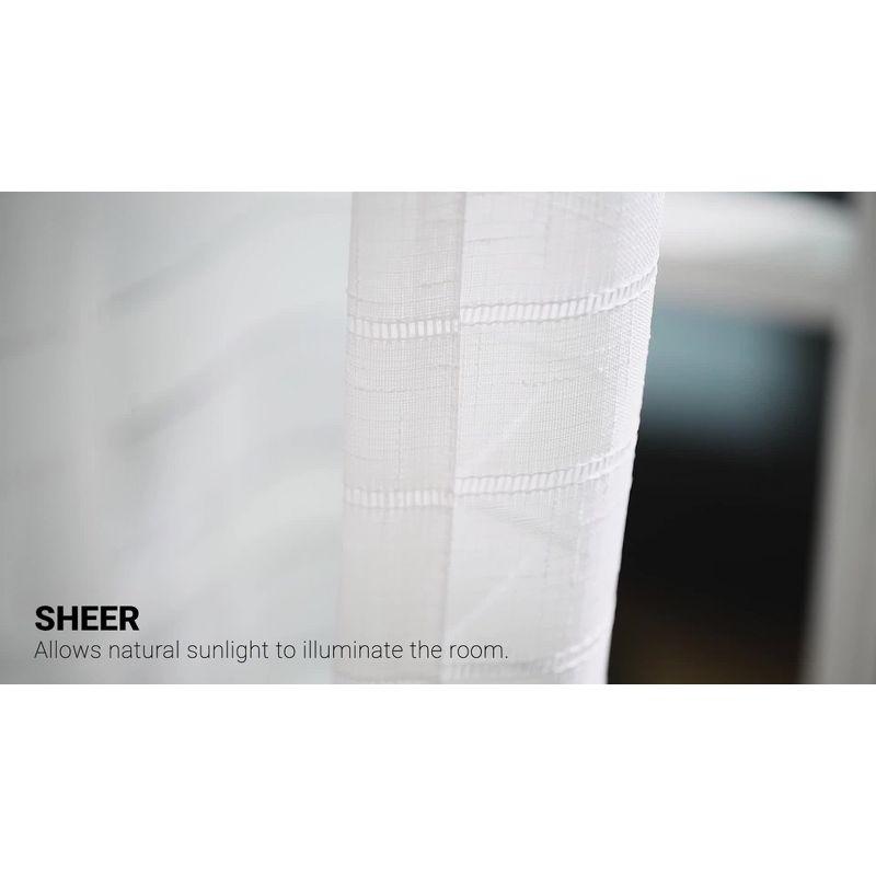 Torre & Tagus Leah Polyester Room Darkening Curtain Pair (Set of 2)