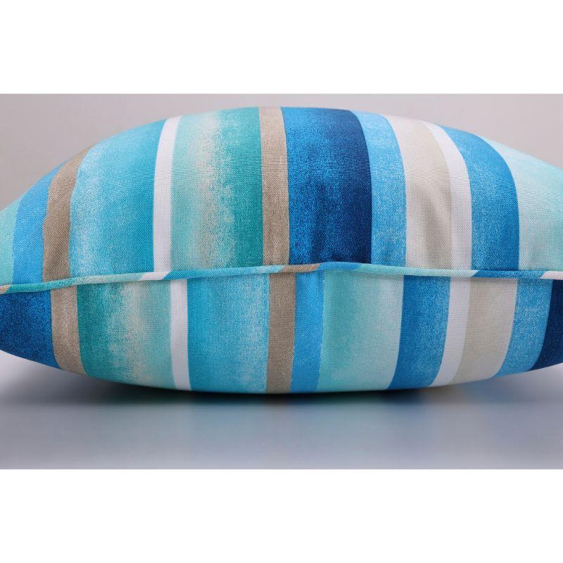 Striped Indoor/Outdoor Throw Pillow (Set of 2)