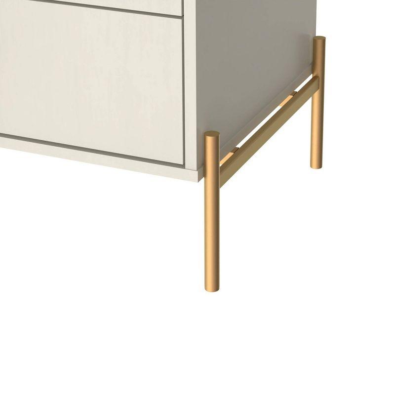 Set of 2 Jasper Drawer Nightstands - Manhattan Comfort