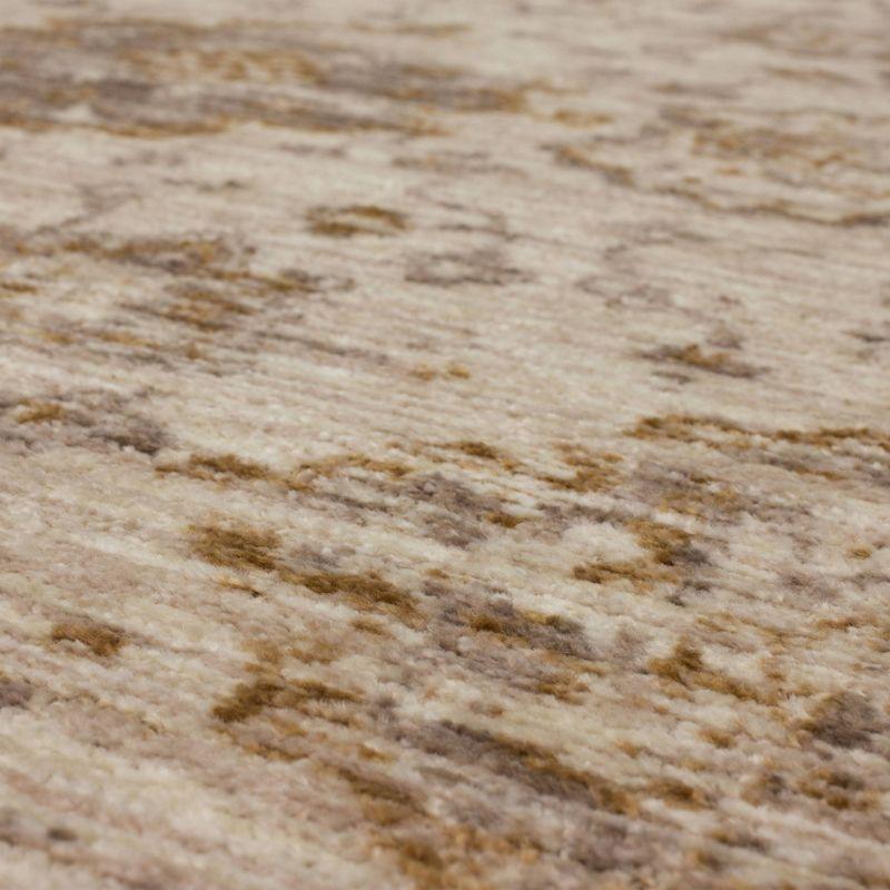 7'X10' Vintage Tufted Distressed Area Rug Tan - Threshold™