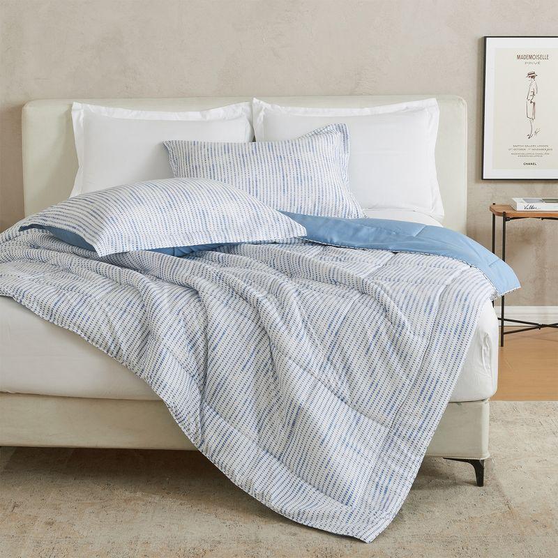 Printed Reversible Comforter and Sham Set - Great Bay Home