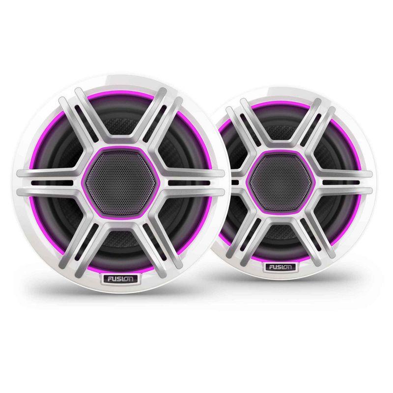 Garmin Fusion Apollo AP-FL65SPW 6.5" LED Marine Speakers Sport Grills, White, Pair