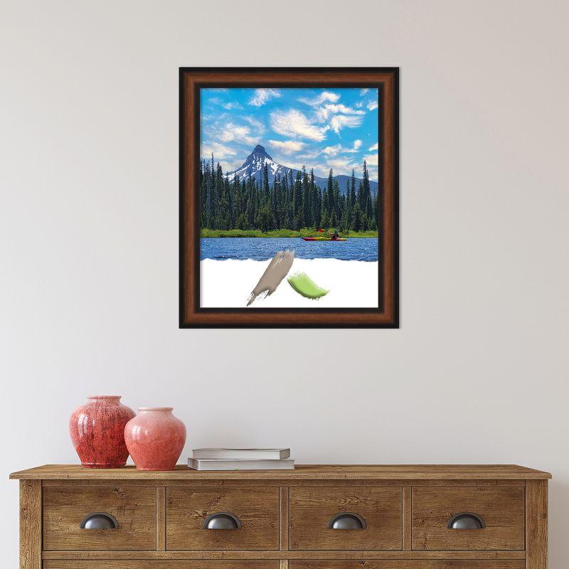 Amanti Art Yale Walnut Picture Frame