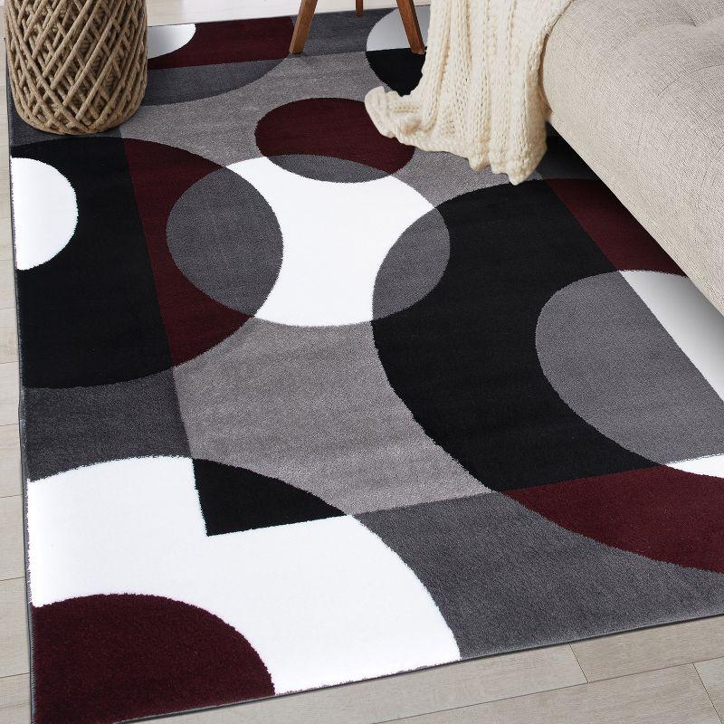 World Rug Gallery Modern Geometric Area Rug