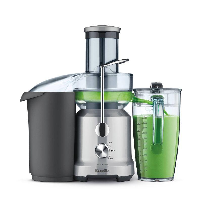 Breville Cold Juice Fountain: 2-Speed Juicer Machine, 850W, Stainless Steel Blades, 3" Feed Chute, Dishwasher-Safe