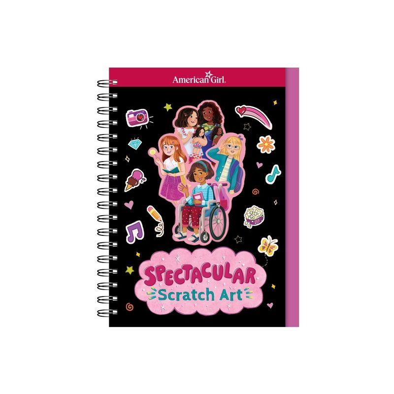 American Girl: Spectacular Scratch Art - (American Girl(r) Activities) (Hardcover)