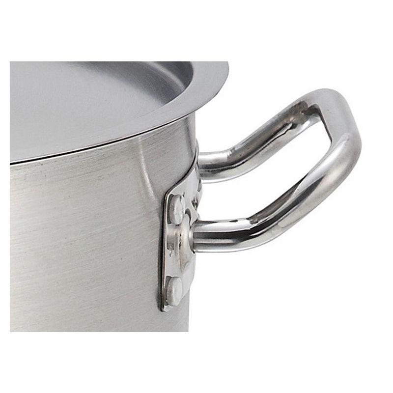 Winco Stock Pot with Cover, Stainless Steel