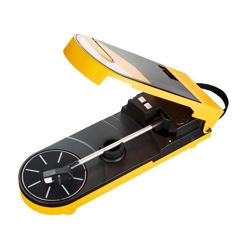 AUDIO-TECHNICA  COMPACT PORTABLE TURNTABLE, YELLOW ( AT-SB727-YL)