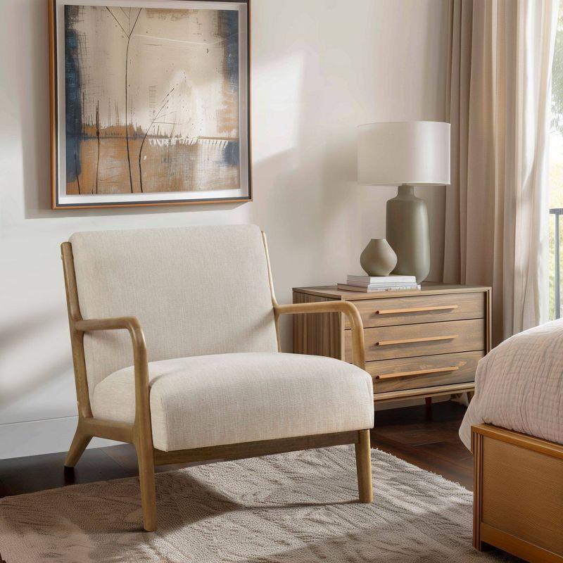 Ink+Ivy Novak Lounge Chair Cream