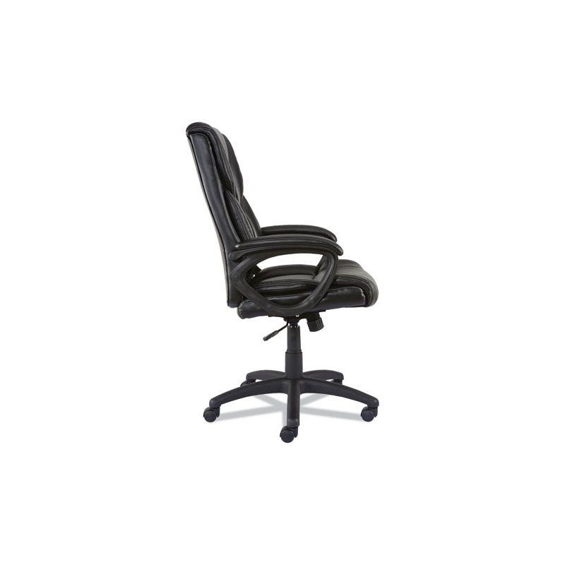 Alera Alera Brosna Series Mid-Back Task Chair, Supports Up to 250 lb, 18.15" to 21.77 Seat Height, Black Seat/Back, Black Base