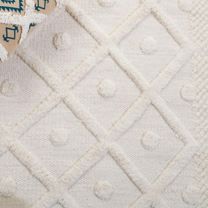 Kenya KNY952 Hand Knotted Accent Rug - Ivory - 2'x3' - Safavieh