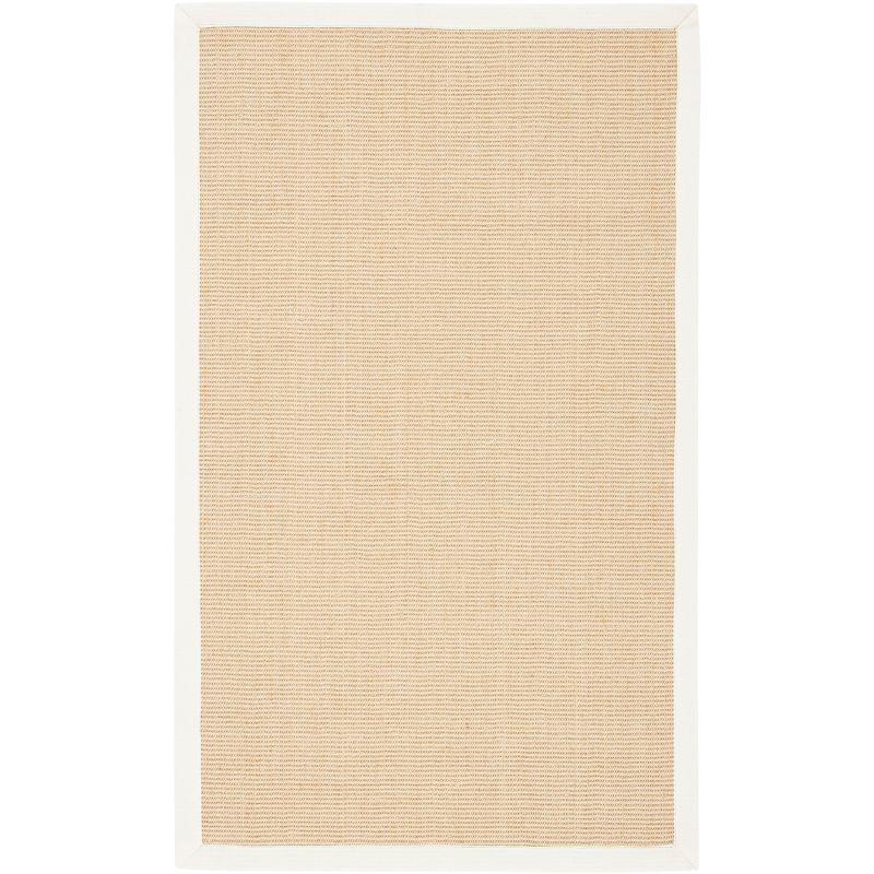 Natural Fiber NF441 Power Loomed Indoor Accent Rug - Maize/Wheat - 3'x5' - Safavieh