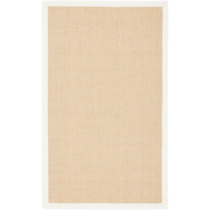 Natural Fiber NF441 Power Loomed Area Rug - Maize/Wheat - 3'x5' - Safavieh.