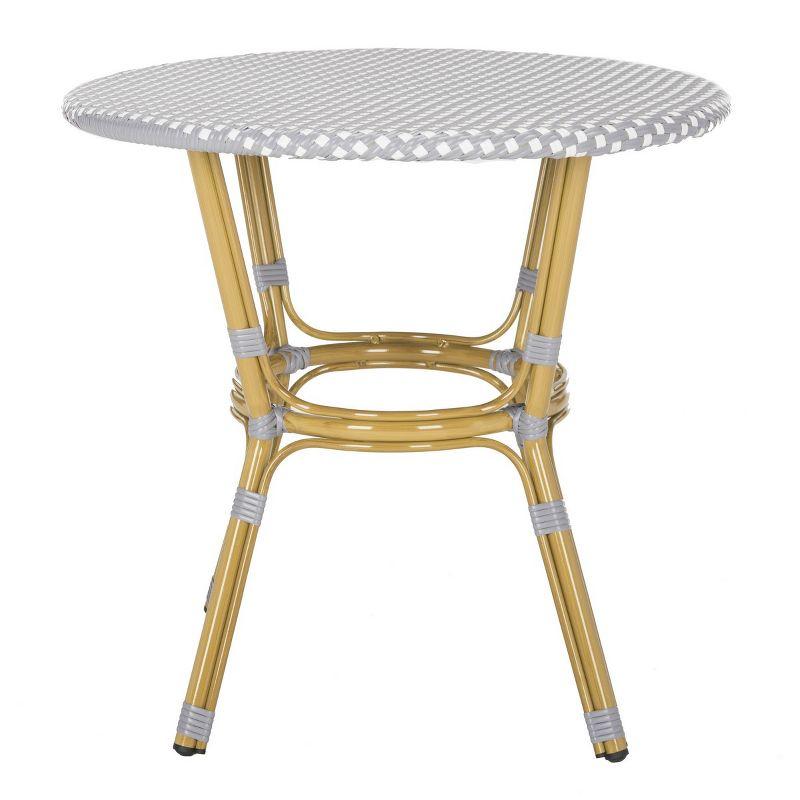 Sidford Rattan Patio Bistro Table  - Safavieh