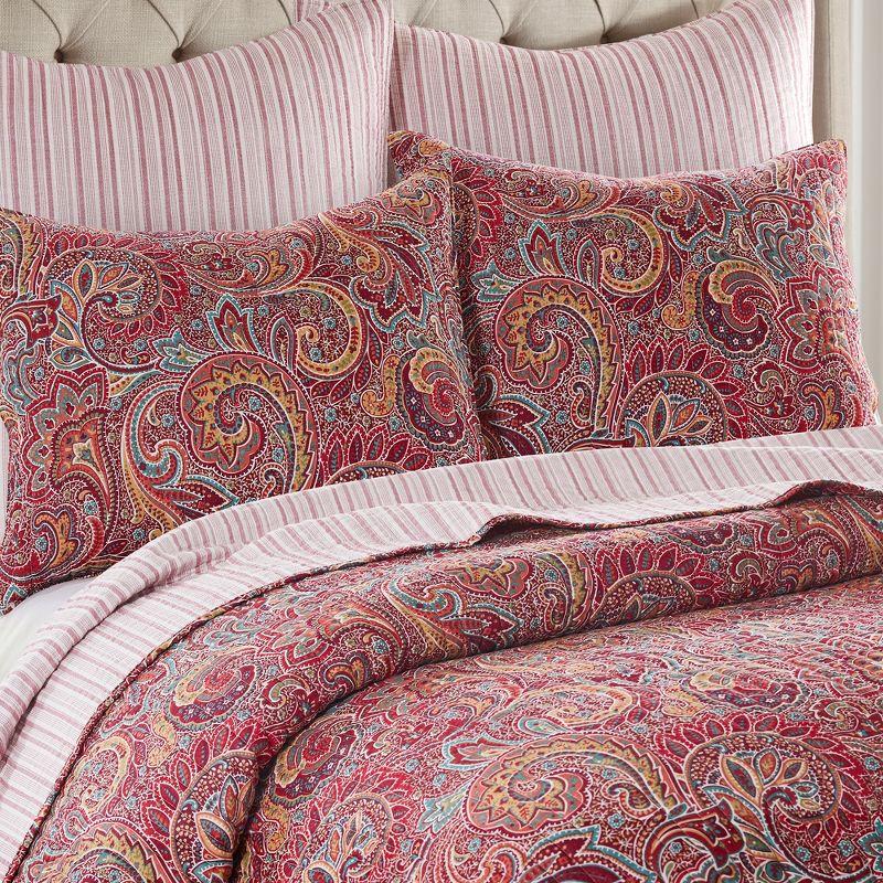 Kimpton Red Quilt Set - Levtex Home