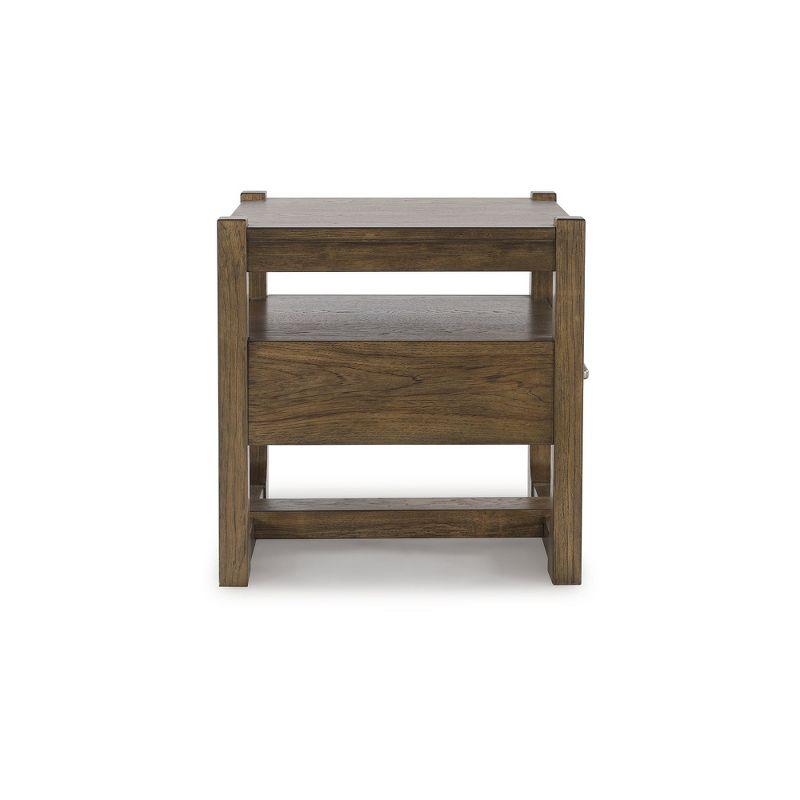 Signature Design by Ashley Casual Cabalynn End Table, Light Brown