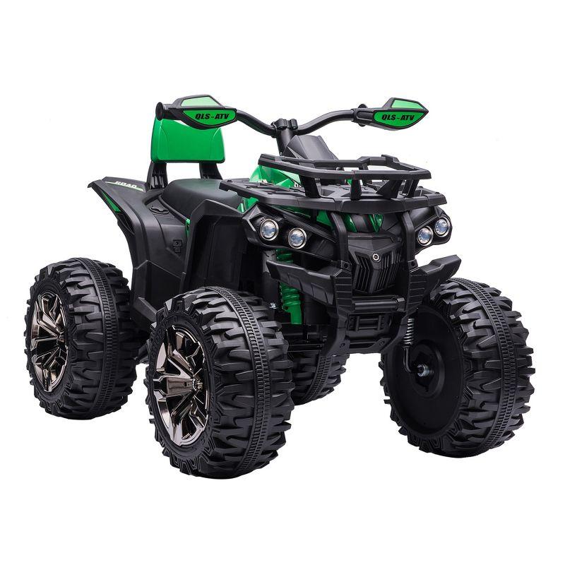 Aosom 12 Volt 1 Seater All-Terrain Vehicles Battery Powered Ride On