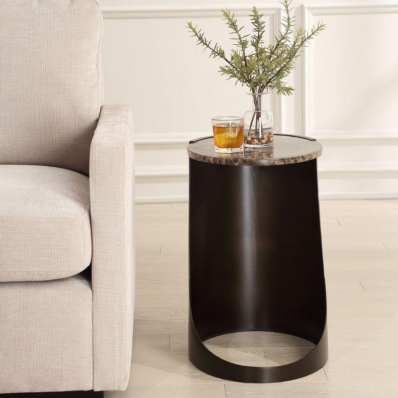 Uttermost Welling Modern Metal Side Table