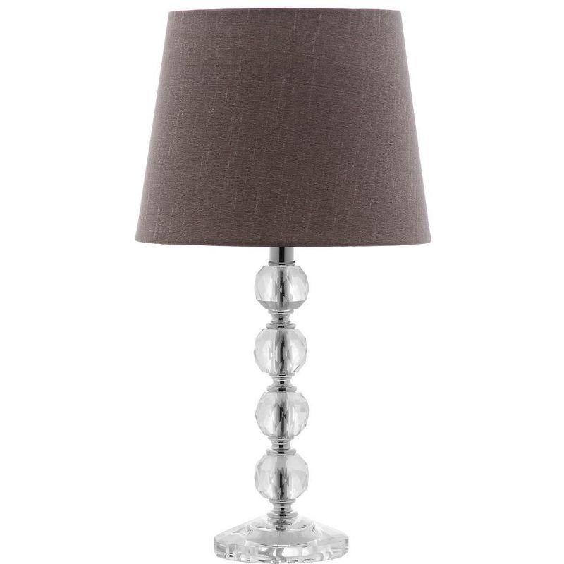 Nola 16 Inch H Stacked Crystal Ball Lamp (Set of 2) - Safavieh