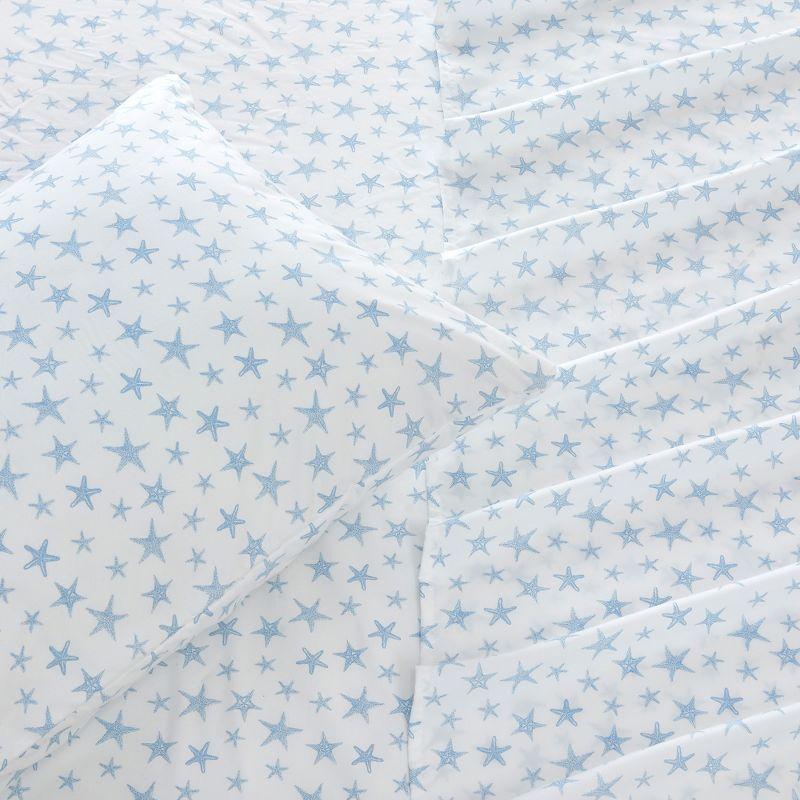 Ultra Soft Coastal Printed Microfiber Sheet Set