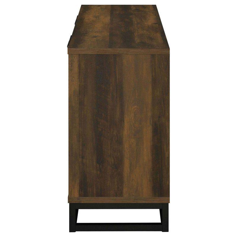 Coaster Ryatt Transitional 4 Door Wood Accent Cabinet Dark Pine