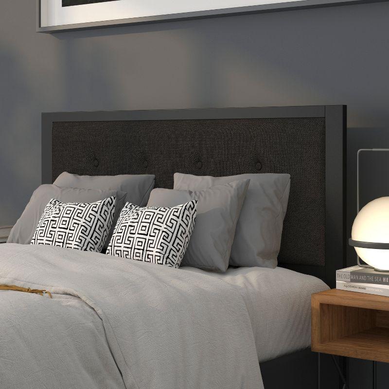 Flash Furniture Bristol Metal Tufted Upholstered Headboard - Modern Headboard