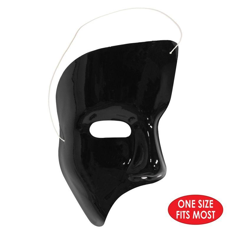 Beistle Phantom Mask, (24/Pkg) Black