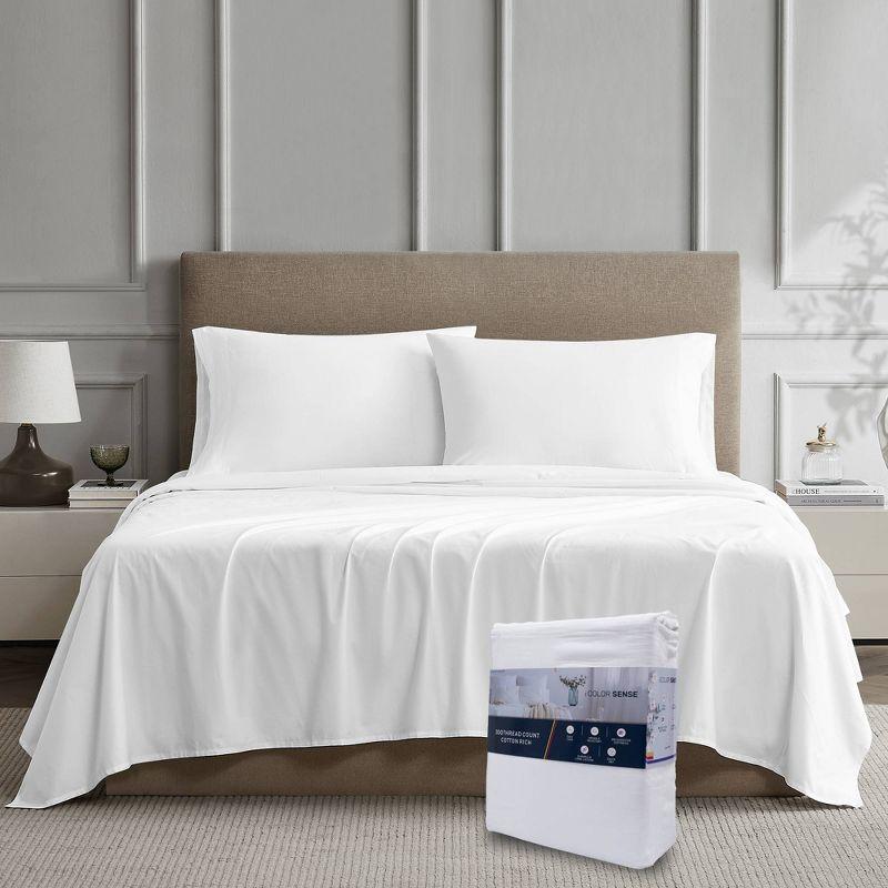 100% Cotton Lightweight Percale Weave Sheet Set