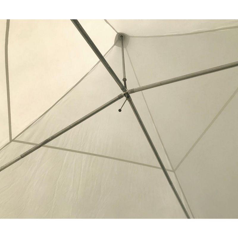 Party Tents Direct Weekender High Peak Frame Party Tent, White, 20 ft x 20 ft